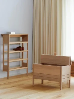 Bancos|Bancos>Form & Refine Banco de con espacio de almacenaje A Line Madera de roble