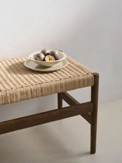 Banco de madera de roble Zaide Bancos|Bancos