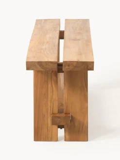 Bancos|Bancos></noscript>Westwing Collection Banco de madera de teca Hugo, tamaños diferentes