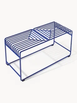 Bancos|Bancos></noscript>Westwing Collection Banco de metal Banu Azul real