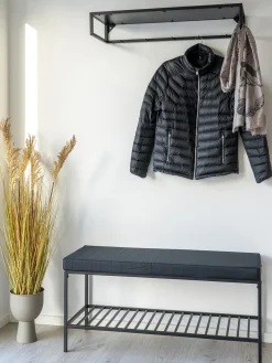 Bancos|Bancos>House Nordic Banco de metal con cojín Noel