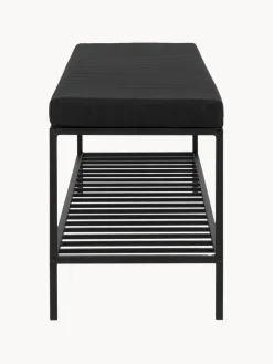 Bancos|Bancos></noscript>House Nordic Banco de metal con cojín Noel