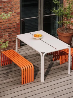 New Banco de metal Nokk Bancos De Jardín|Bancos