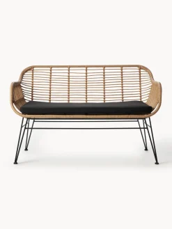 Bancos|Bancos De Jardín>Westwing Collection Banco de polirratán Costa