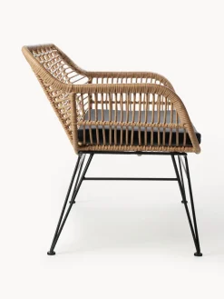 Bancos|Bancos De Jardín></noscript>Westwing Collection Banco de polirratán Costa