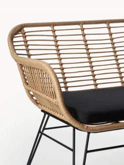 Bancos|Bancos De Jardín></noscript>Westwing Collection Banco de polirratán Costa