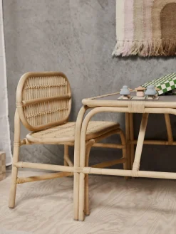 Decoración Infantil|Mesas Y Sillas Infantiles>Oyoy Living Design Banco infantil artesanal de ratán Nana Mini