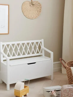 Decoración Infantil|Mesas Y Sillas Infantiles></noscript>Cam Cam Copenhagen Banco infantil con espacio de almacenamiento Harlequin