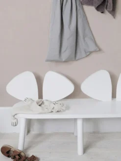 Hot Banco infantil de madera Mouse Niños Decoración Infantil|Mesas Y Sillas Infantiles