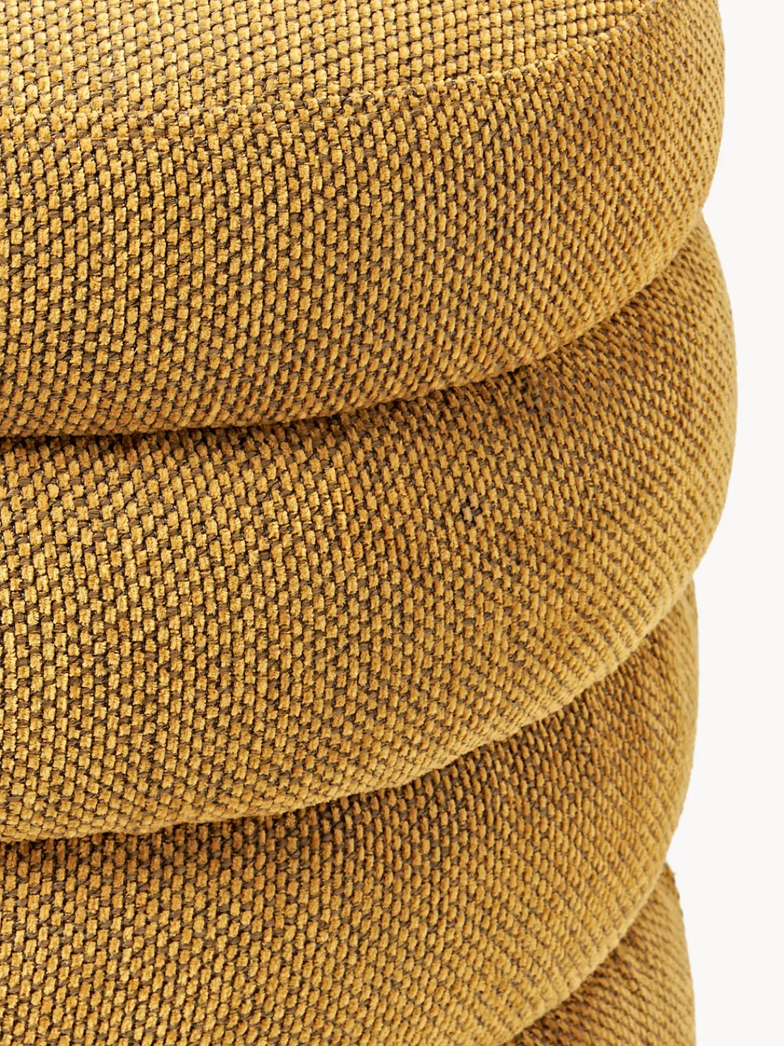 Bancos|Bancos>Westwing Collection Banco pequeño tapizado con espacio de almacenamiento Alto Tejido ocre