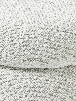 New Banco pequeño tapizado en tejido bouclé con espacio de almacenamiento Alto Bancos|Bancos