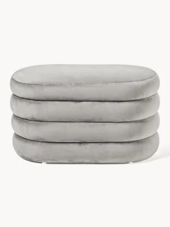 Hot Banco pequeño tapizado en terciopelo con espacio de almacenamiento Alto Bancos|Bancos