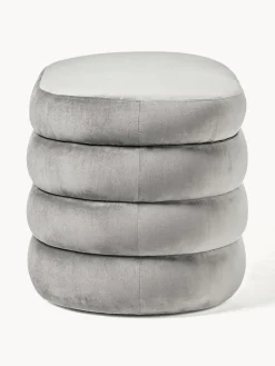 Hot Banco pequeño tapizado en terciopelo con espacio de almacenamiento Alto Bancos|Bancos