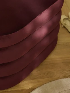 New Banco pequeño tapizado en terciopelo con espacio de almacenamiento Alto Bancos|Bancos