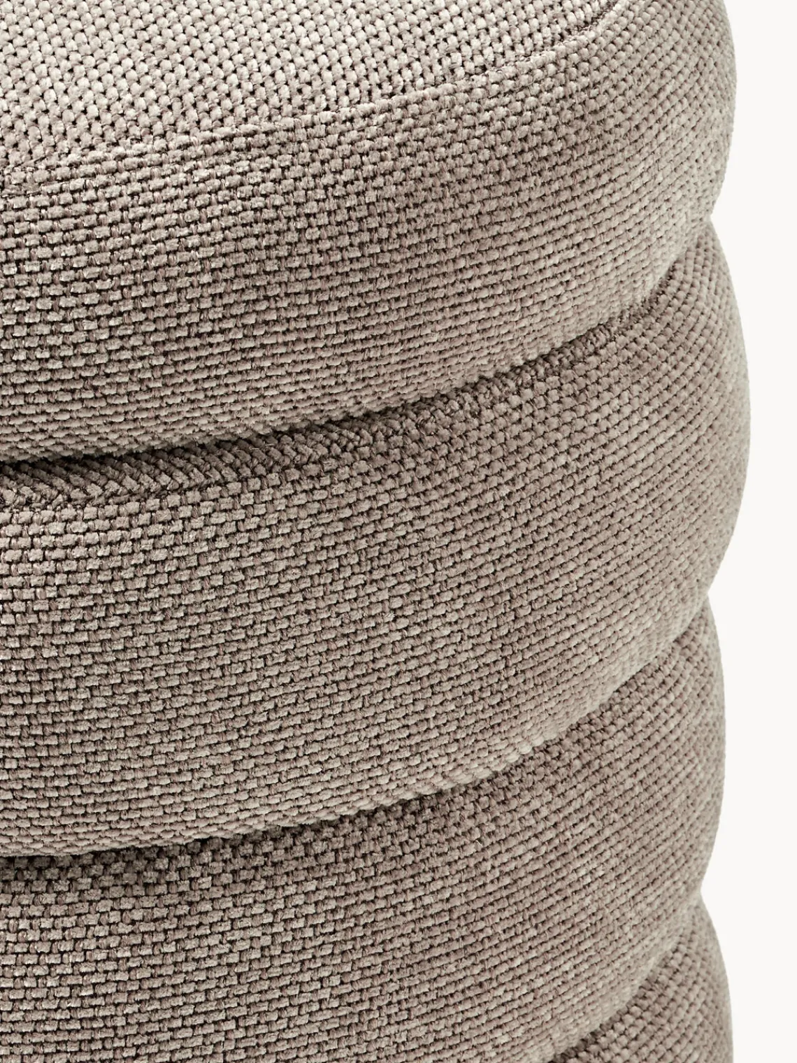 Bancos|Bancos>Westwing Collection Banco tapizado con espacio de almacenamiento Alto Tejido gris pardo