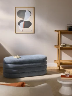 Discount Banco tapizado con espacio de almacenamiento Alto Bancos|Bancos