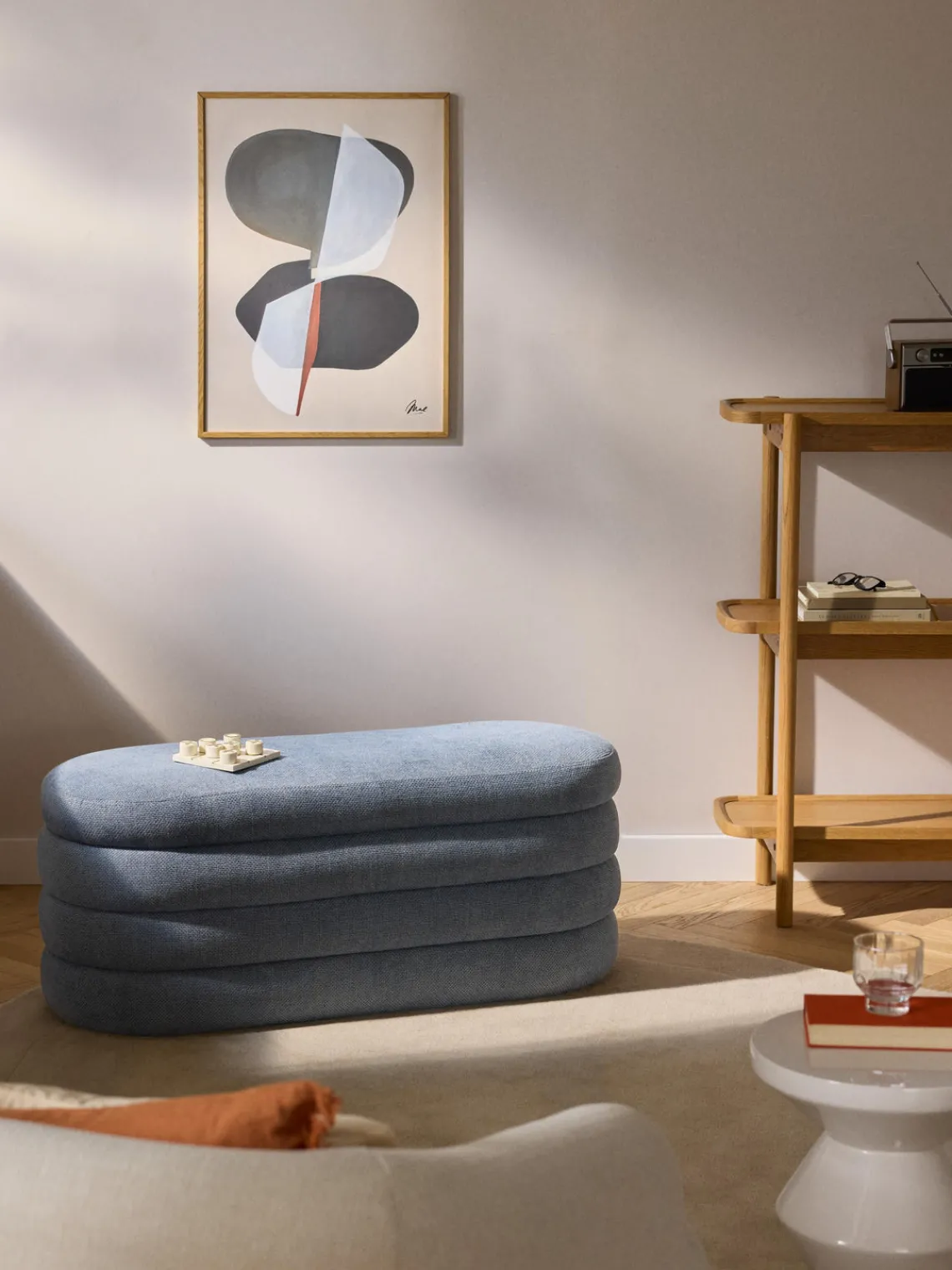 Discount Banco tapizado con espacio de almacenamiento Alto Bancos|Bancos