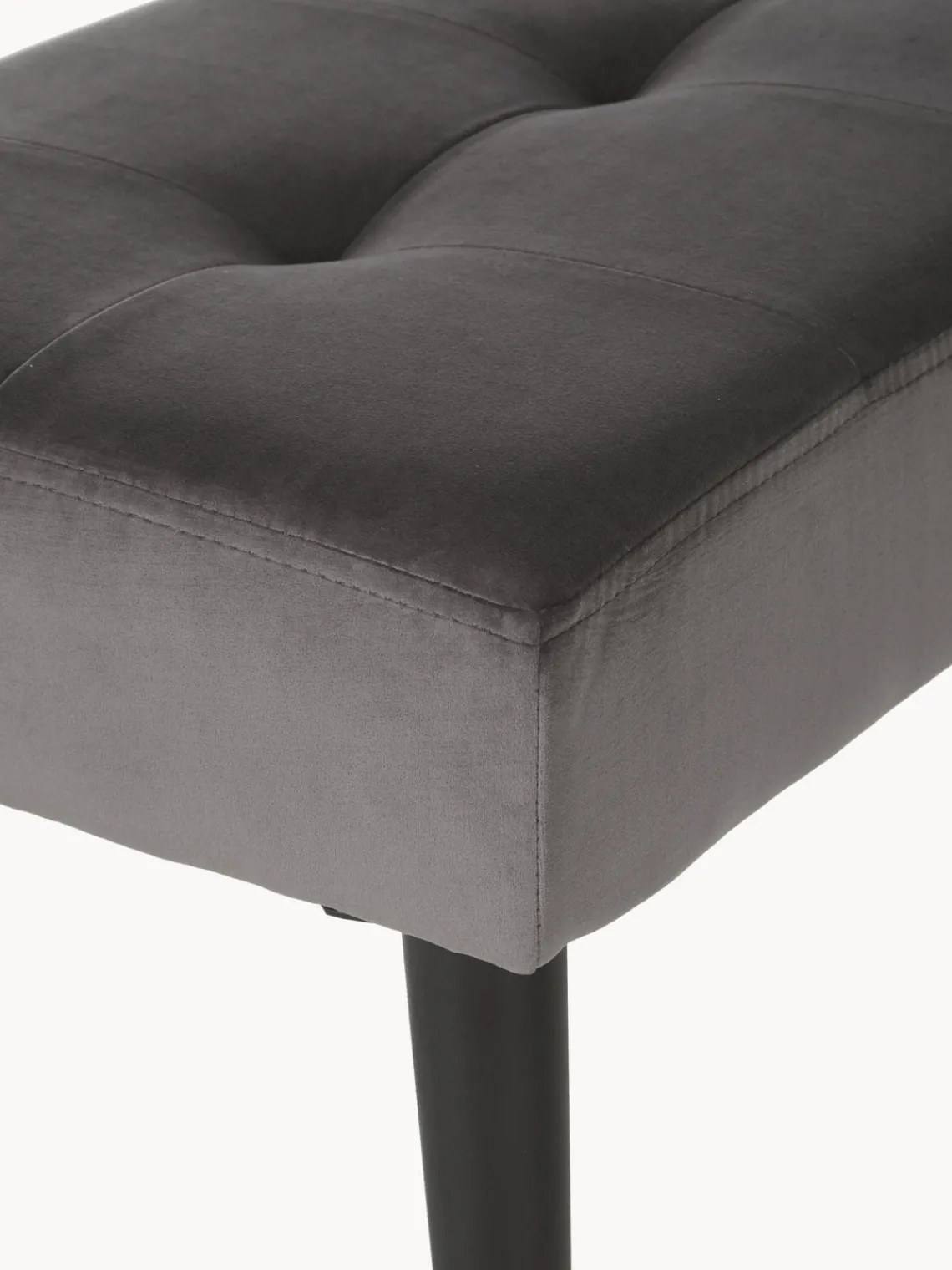 Bancos|Bancos> Banco tapizado en terciopelo Glory