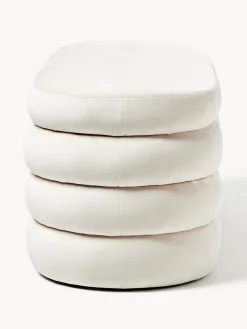 Banco tapizado en terciopelo con espacio de almacenaje Alto Bancos|Bancos