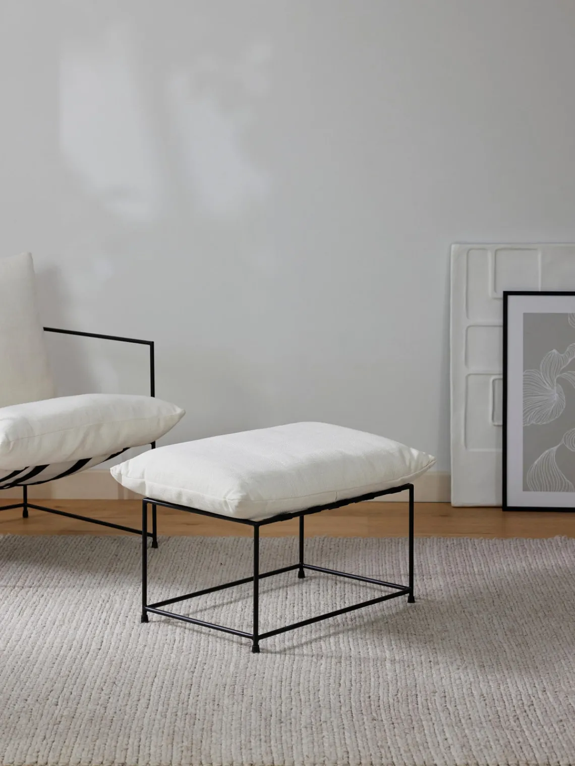 Bancos|Bancos>Westwing Collection Banco tapizado Wayne