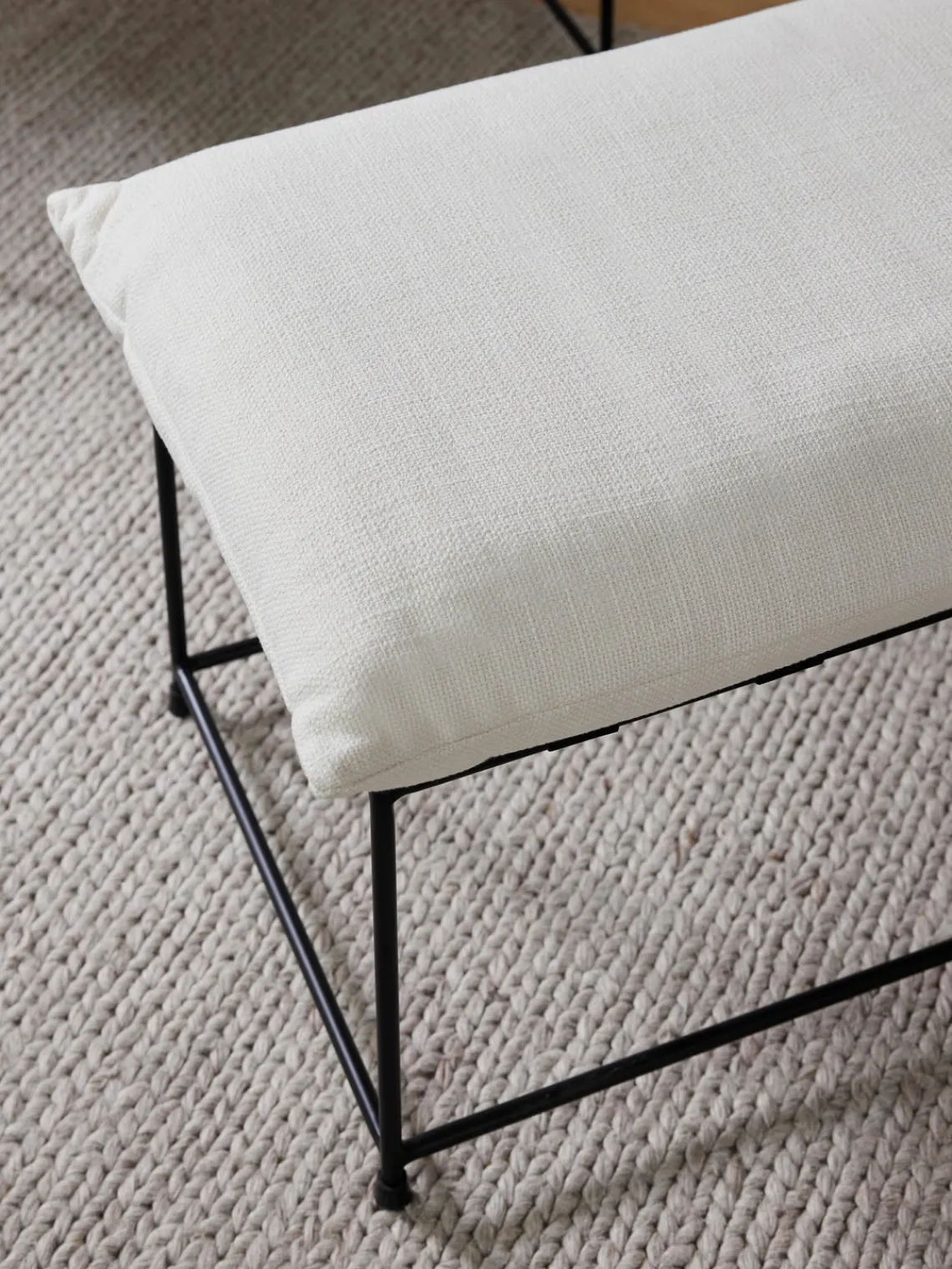 Bancos|Bancos>Westwing Collection Banco tapizado Wayne