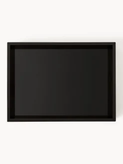 Jarrones|Bandejas Decorativas></noscript>Westwing Collection Bandeja brillante Hayley, 33 cm Negro