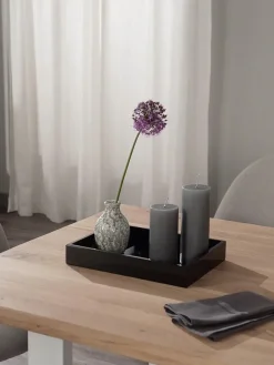 Jarrones|Bandejas Decorativas></noscript>Westwing Collection Bandeja brillante Hayley, 33 cm Negro