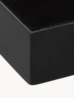 Jarrones|Bandejas Decorativas>Westwing Collection Bandeja brillante Hayley, 50 cm Negro