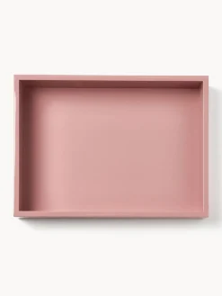 Jarrones|Bandejas Decorativas></noscript>Westwing Collection Bandeja brillante Hayley, 33 cm Rosa oscuro