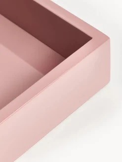 Jarrones|Bandejas Decorativas></noscript>Westwing Collection Bandeja brillante Hayley, 33 cm Rosa oscuro