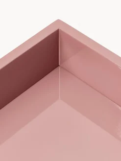 Jarrones|Bandejas Decorativas></noscript>Westwing Collection Bandeja brillante Hayley, 33 cm Rosa oscuro