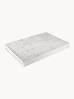 Bandejas Decorativas|Jarrones>Westwing Collection Bandeja brillante Hayley, 50 cm Blanco