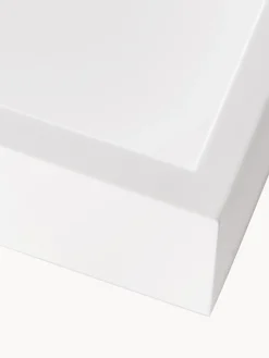 Bandejas Decorativas|Jarrones></noscript>Westwing Collection Bandeja brillante Hayley, 50 cm Blanco