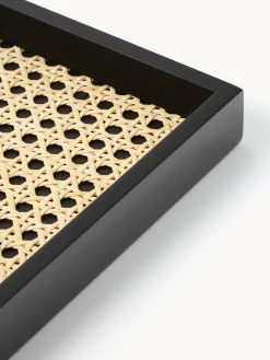 Outlet Bandeja con tejido vienés Carina Jarrones|Bandejas Decorativas