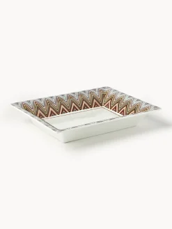 Bandejas|Vajillas Completas>Missoni Bandeja de porcelana Fine Bone China Jarris