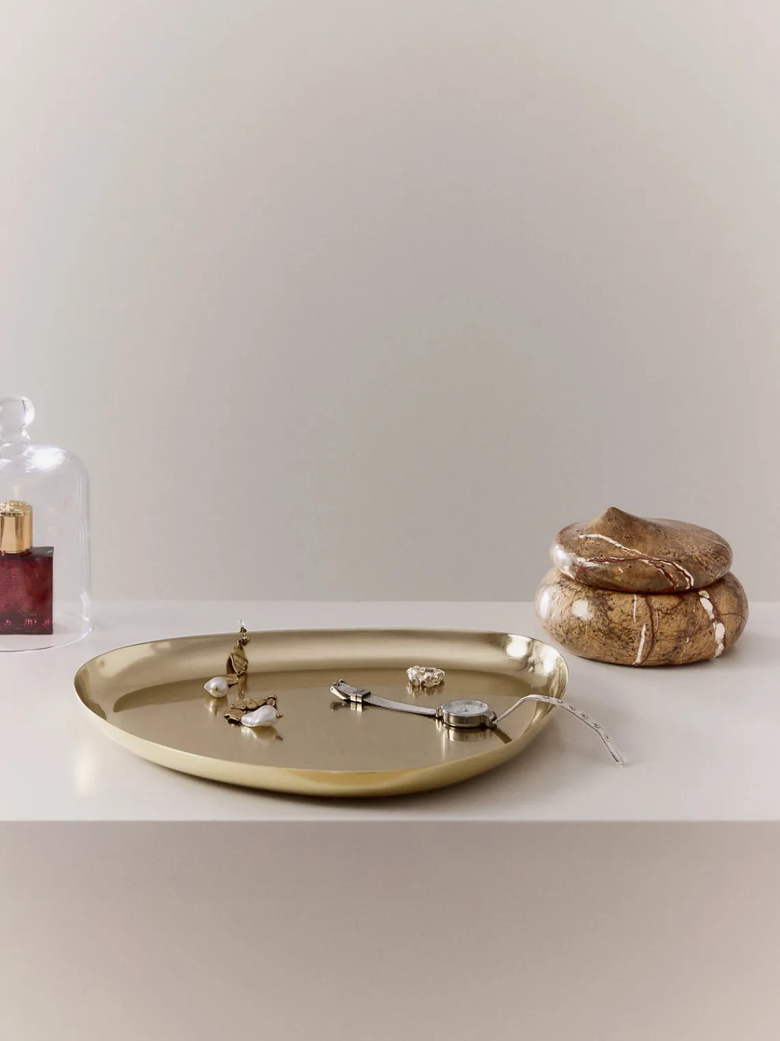 New Bandeja decorativa Aria Bandejas Decorativas|Jarrones