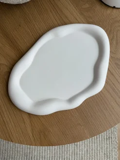 Discount Bandeja decorativa artesanal Cloud Jarrones|Bandejas Decorativas