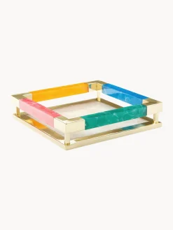 Bandeja decorativa artesanal Mustique Bandejas Decorativas|Jarrones