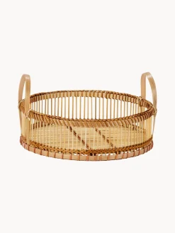 Sale Bandeja decorativa artesanal de bambú Bamb Bandejas Decorativas|Jarrones