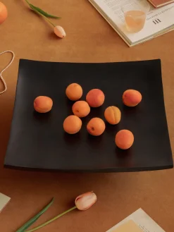 Best Bandeja decorativa de madera Relevé Bandejas Decorativas|Jarrones