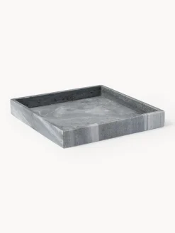 Jarrones|Bandejas Decorativas>Westwing Collection Bandeja decorativa de mármol Venice Mármol gris
