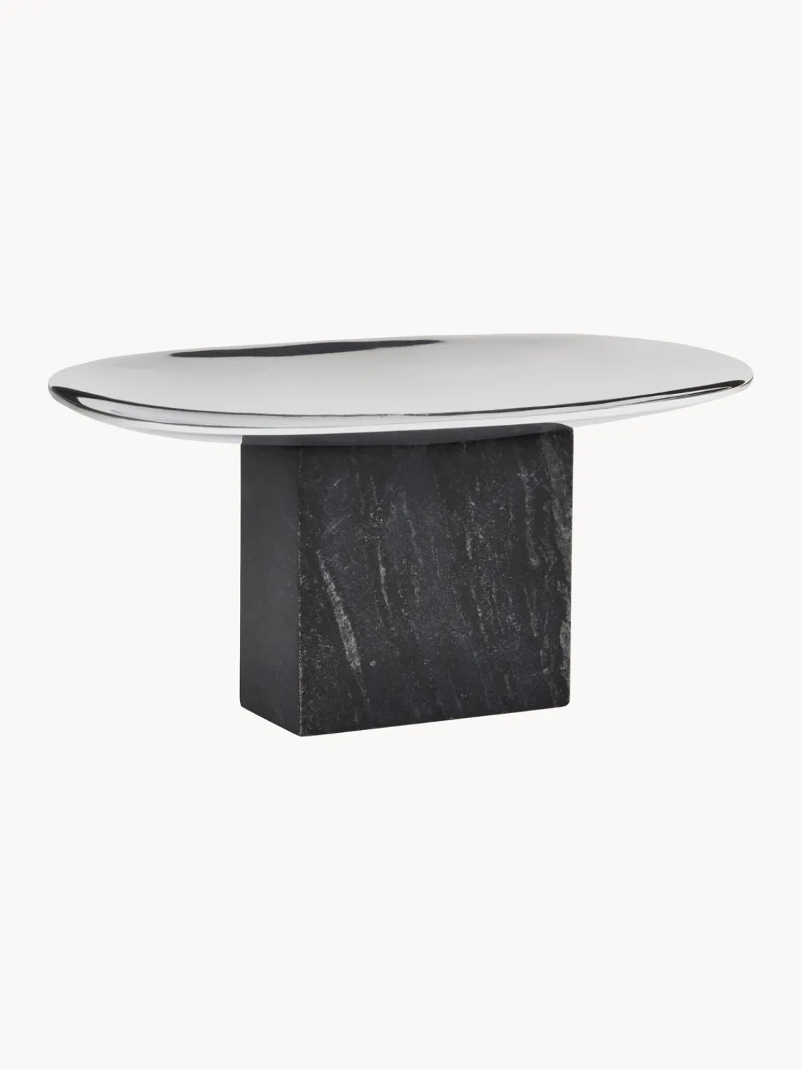 Discount Bandeja decorativa de mármol Sapoto Bandejas Decorativas|Jarrones