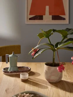 Clearance Bandeja decorativa de mármol Maba Jarrones|Bandejas Decorativas