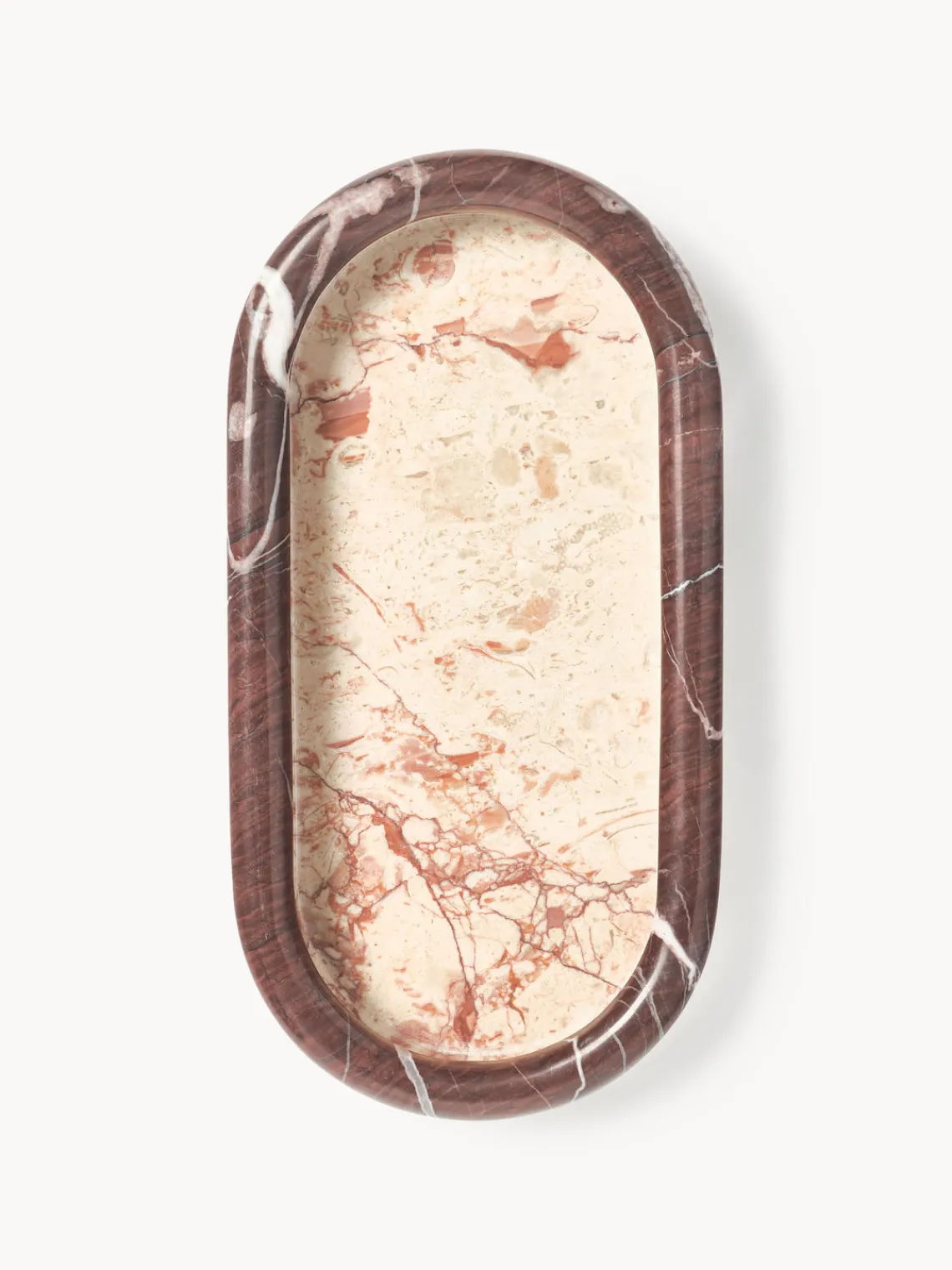 Clearance Bandeja decorativa de mármol Maba Jarrones|Bandejas Decorativas