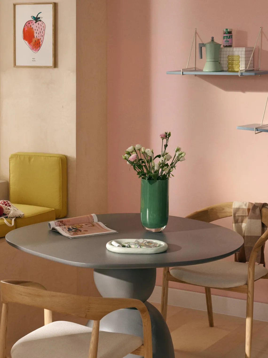 Online Bandeja decorativa de mármol Maba Jarrones|Bandejas Decorativas