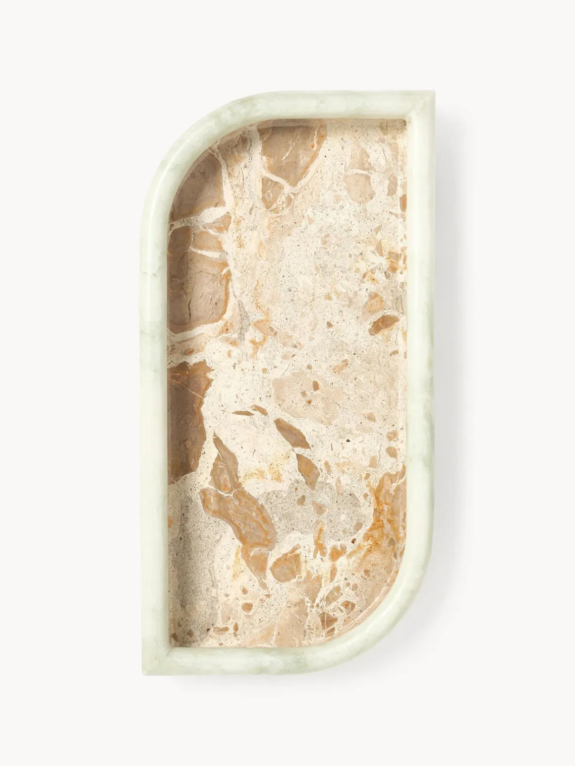 Sale Bandeja decorativa de mármol Maba Jarrones|Bandejas Decorativas