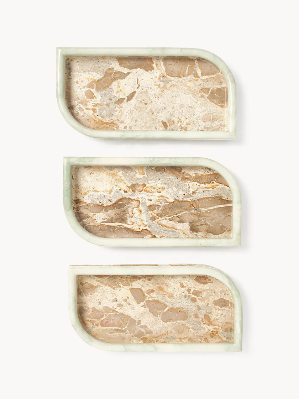 Sale Bandeja decorativa de mármol Maba Jarrones|Bandejas Decorativas