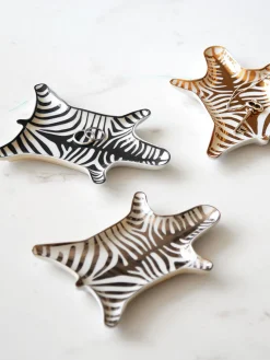Sale Bandeja decorativa de porcelana Zebra Bandejas Decorativas|Jarrones