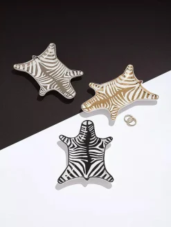 Sale Bandeja decorativa de porcelana Zebra Bandejas Decorativas|Jarrones
