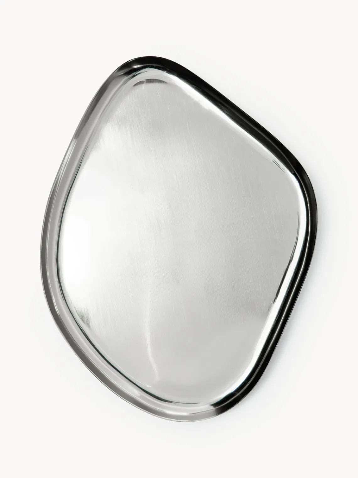 Jarrones|Bandejas Decorativas>Westwing Collection Bandeja decorativa grande Aria Plateado